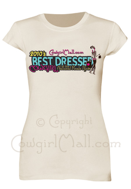 2010's Best Dressed NFR Cowgirl T-Shirt