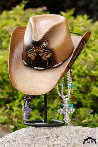 Horseshoe Cowboy Hat Stand
