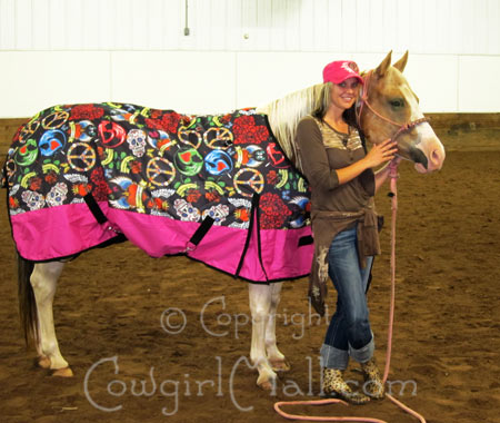 Ozark Tattoo Winter Horse Blanket