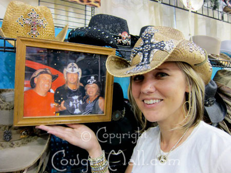 Bret Michaels Cowboy Hat from The Rhinestone Cowgirl